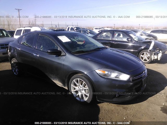 1C3CDFCH7DD151023 - 2013 DODGE DART LIMITED/R/T BLACK photo 1