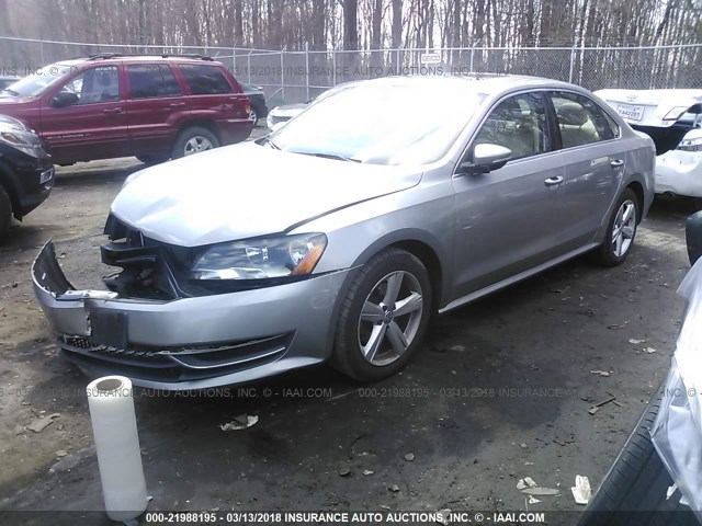 1VWBP7A39CC030667 - 2012 VOLKSWAGEN PASSAT SE GOLD photo 2