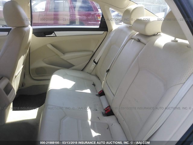 1VWBP7A39CC030667 - 2012 VOLKSWAGEN PASSAT SE GOLD photo 8