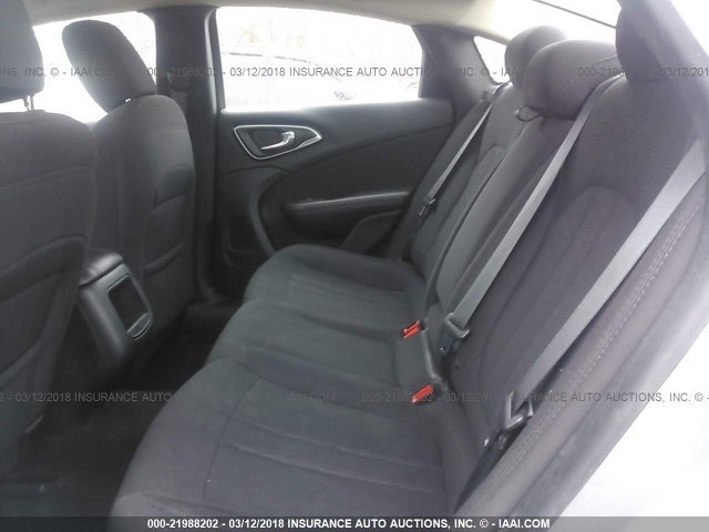 1C3CCCABXFN666367 - 2015 CHRYSLER 200 LIMITED GRAY photo 8