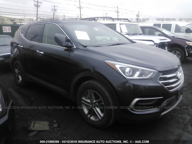 5XYZT3LB2HG497006 - 2017 HYUNDAI SANTA FE SPORT  BLACK photo 1