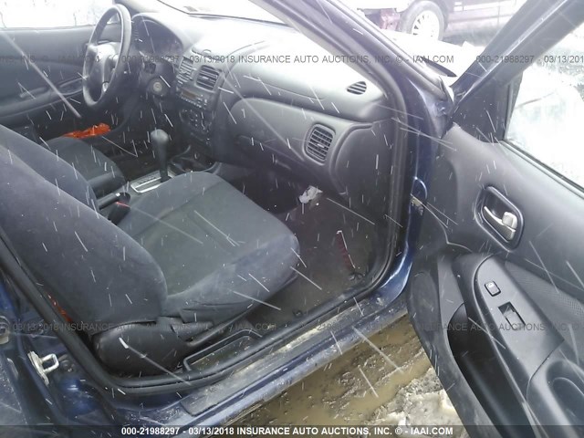 3N1CB51D96L537289 - 2006 NISSAN SENTRA 1.8/1.8S BLUE photo 5