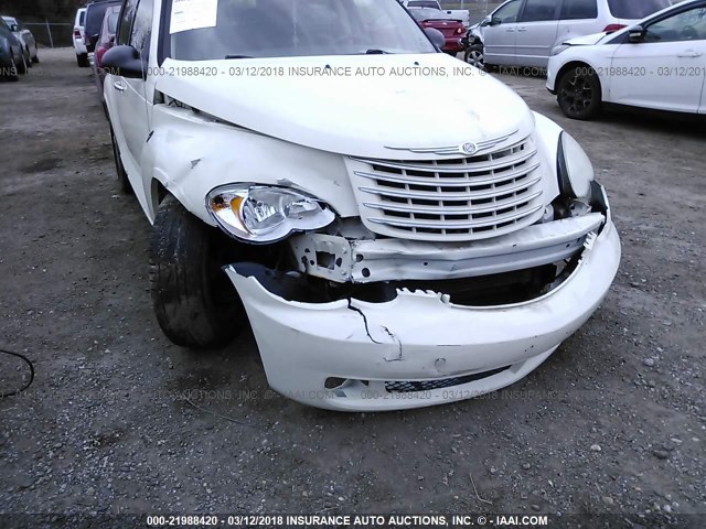 3A4FY58B47T550122 - 2007 CHRYSLER PT CRUISER TOURING WHITE photo 6