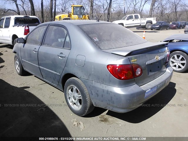 1NXBR32EX3Z111138 - 2003 TOYOTA COROLLA CE/LE/S GRAY photo 3