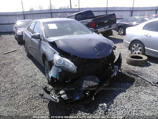 4T1BF1FK0FU024950 - 2015 TOYOTA CAMRY LE/XLE/SE/XSE GRAY photo 6