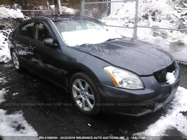 1N4BA41E67C839298 - 2007 NISSAN MAXIMA SE/SL GRAY photo 1