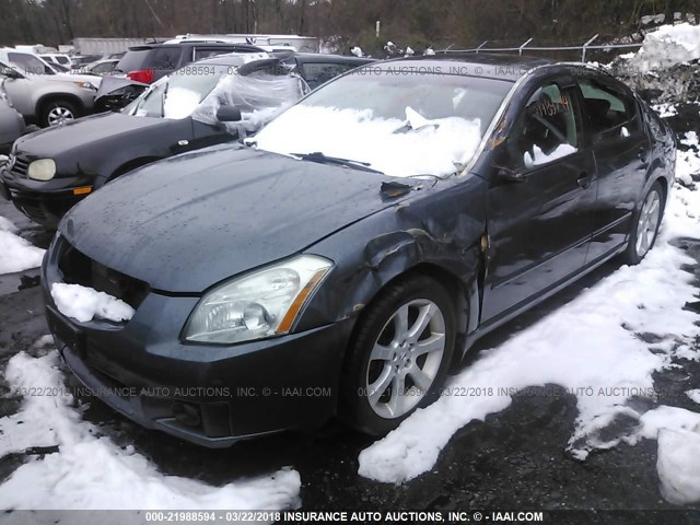 1N4BA41E67C839298 - 2007 NISSAN MAXIMA SE/SL GRAY photo 2