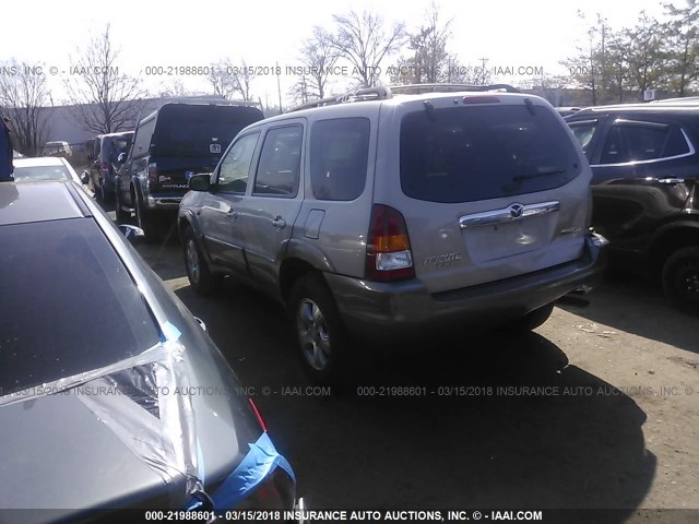 4F2YU08152KM46060 - 2002 MAZDA TRIBUTE LX/ES Champagne photo 3