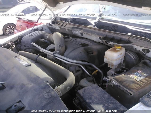 3C6TR5HT1DG541260 - 2013 RAM 2500 ST WHITE photo 10