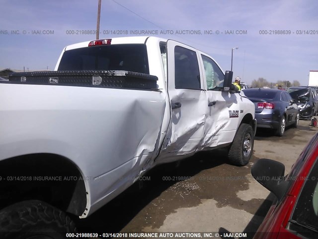 3C6TR5HT1DG541260 - 2013 RAM 2500 ST WHITE photo 6