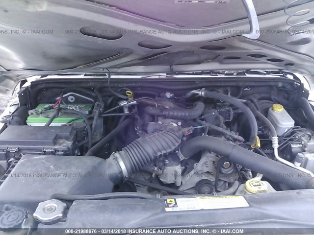 1J4AA2D1XAL229280 - 2010 JEEP WRANGLER SPORT ვერცხლისფერი ფოტო 10