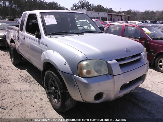 1N6ED26T34C450475 - 2004 NISSAN FRONTIER KING CAB XE V6 SILVER photo 1