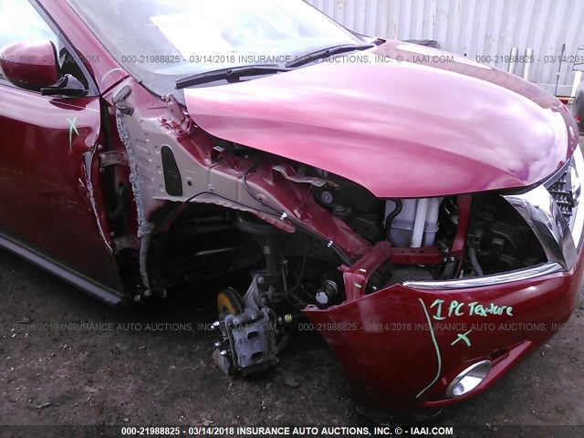 5N1AR2MM7FC643449 - 2015 NISSAN PATHFINDER S/SV/SL/PLATINUM 红色 照片 6