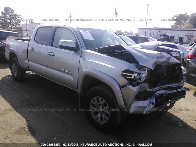 5TFDZ5BN9HX027553 - 2017 TOYOTA TACOMA DBL CAB/SR5/TRD SPORT/OR SILVER photo 1