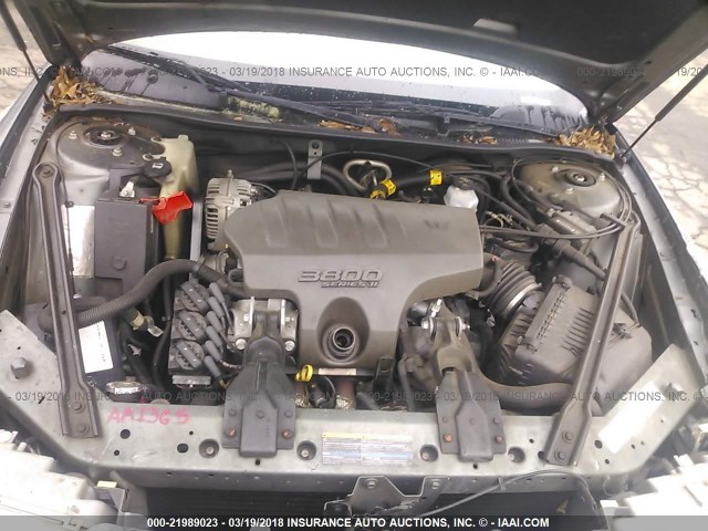 2G4WB52K341255697 - 2004 BUICK REGAL LS 灰色 照片 10