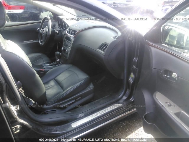 1G1ZG5E71CF369207 - 2012 CHEVROLET MALIBU LTZ BLACK photo 5