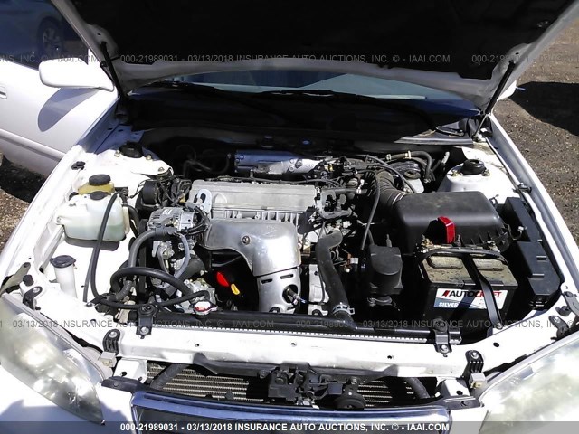 4T1BG22K51U824953 - 2001 TOYOTA CAMRY CE/LE/XLE 白色 照片 10