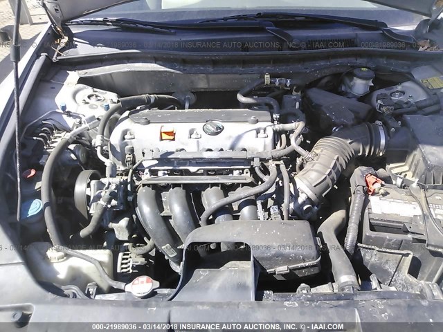 1HGCP26499A079661 - 2009 HONDA ACCORD LXP SILVER photo 10