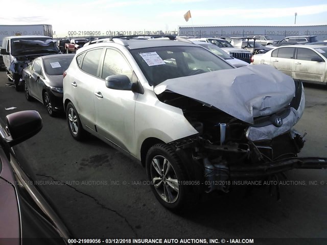 KM8JUCAC3CU431086 - 2012 HYUNDAI TUCSON GLS/LIMITED ვერცხლისფერი ფოტო 1