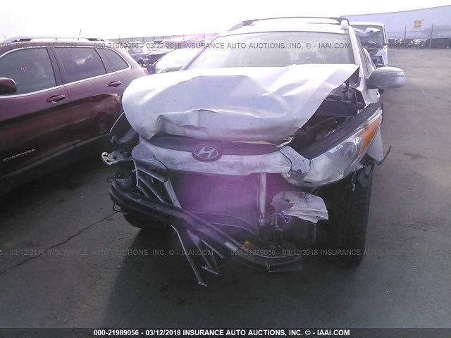 KM8JUCAC3CU431086 - 2012 HYUNDAI TUCSON GLS/LIMITED ვერცხლისფერი ფოტო 6