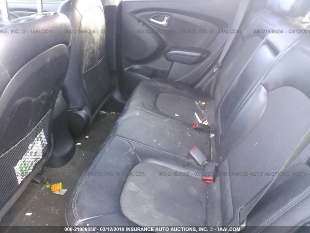 KM8JUCAC3CU431086 - 2012 HYUNDAI TUCSON GLS/LIMITED ვერცხლისფერი ფოტო 8