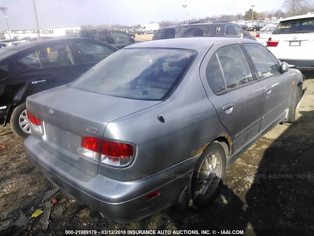 JNKCP11A3YT309802 - 2000 INFINITI G20 SILVER photo 4