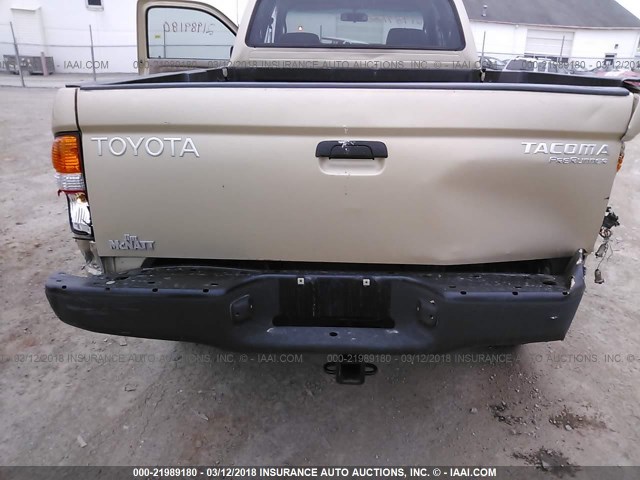 5TESM92N12Z889355 - 2002 TOYOTA TACOMA XTRACAB PRERUNNER TAN photo 8