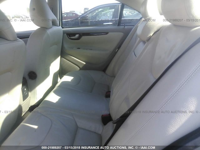 YV1RS612952483367 - 2005 VOLVO S60 SILVER photo 8