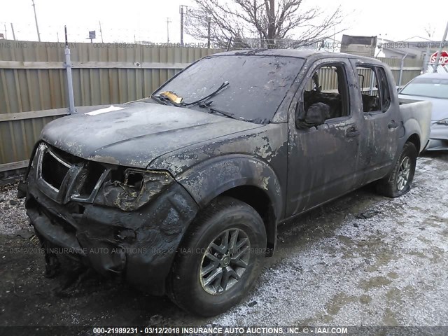 1N6AD0EV2GN744254 - 2016 NISSAN FRONTIER S/SV/SL/PRO-4X GRAY photo 2