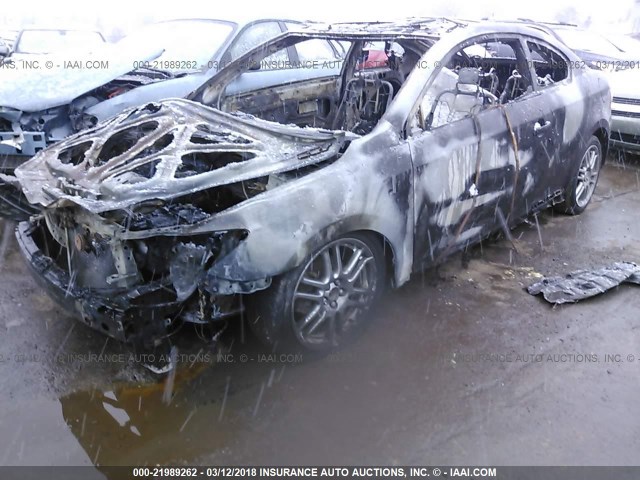 JTKDE167480271600 - 2008 TOYOTA SCION TC 勃艮第红 照片 2