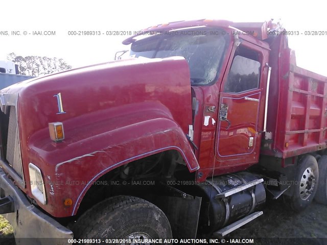 1HTXLATT52J039779 - 2002 INTERNATIONAL 5500  RED photo 7