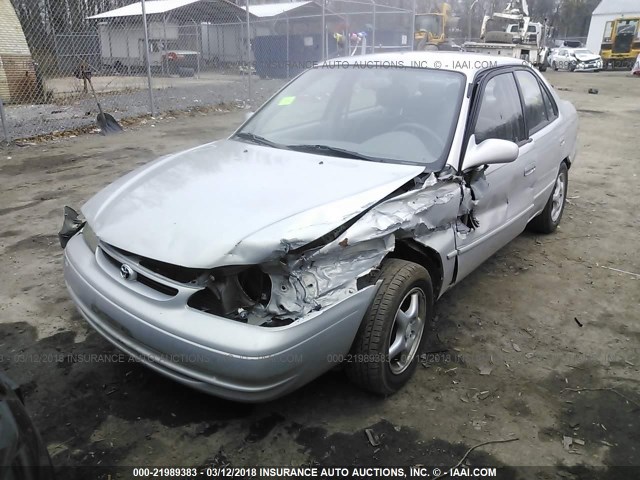 2T1BR12E8XC180504 - 1999 TOYOTA COROLLA VE/CE/LE SILVER photo 6