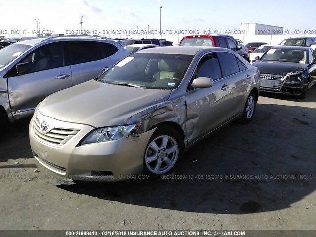 4T1BE46K68U775879 - 2008 TOYOTA CAMRY CE/LE/XLE/SE BEIGE photo 2
