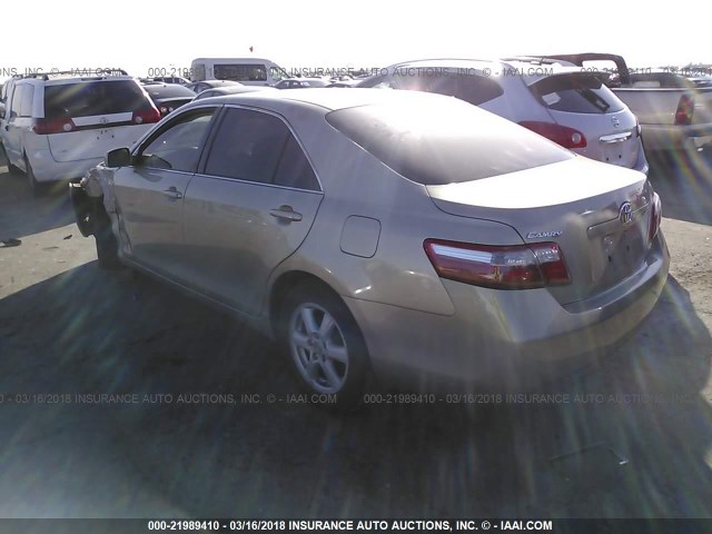 4T1BE46K68U775879 - 2008 TOYOTA CAMRY CE/LE/XLE/SE BEIGE photo 3
