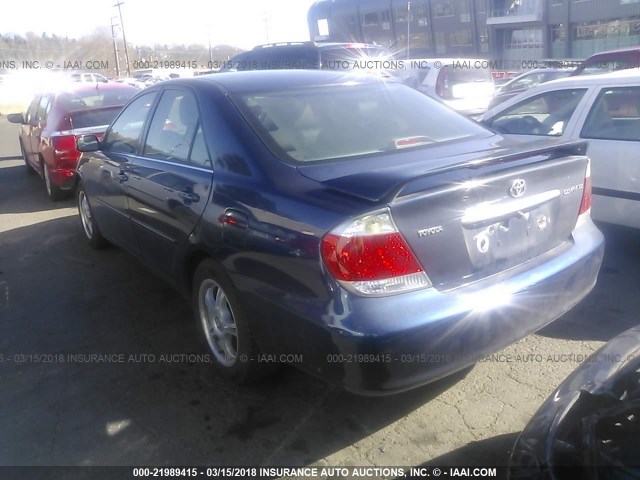 4T1BE32K56U128385 - 2006 TOYOTA CAMRY LE/XLE/SE BLUE photo 3