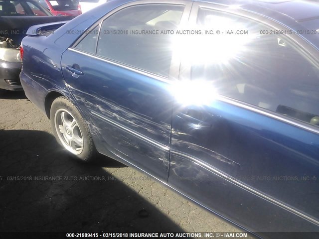 4T1BE32K56U128385 - 2006 TOYOTA CAMRY LE/XLE/SE BLUE photo 6