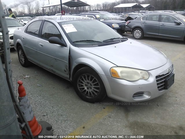 1C3EL56R76N146377 - 2006 CHRYSLER SEBRING TOURING SILVER photo 1