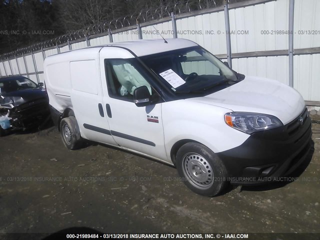 ZFBERFAT3G6B92258 - 2016 RAM PROMASTER CITY  WHITE photo 1