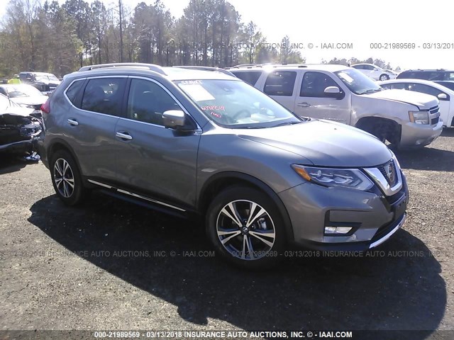 5N1AT2MT4HC850666 - 2017 NISSAN ROGUE S/SL GRAY photo 1