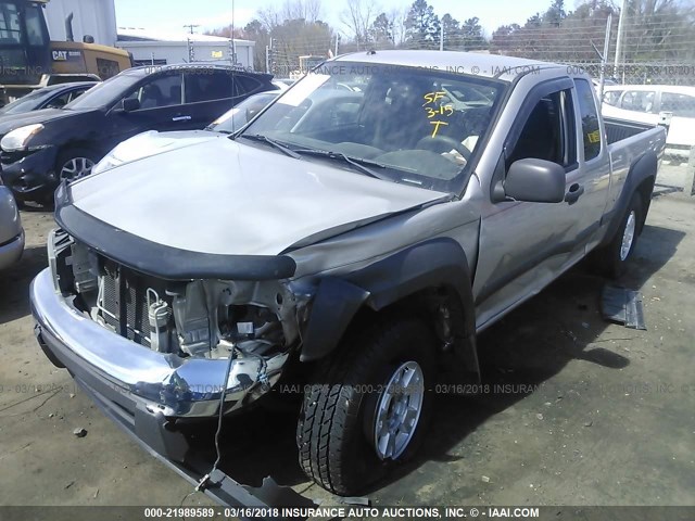 1GCDS19E078103821 - 2007 CHEVROLET COLORADO GRAY photo 2