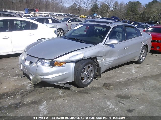 1G2HY54K424103491 - 2002 PONTIAC BONNEVILLE SLE SILVER photo 2