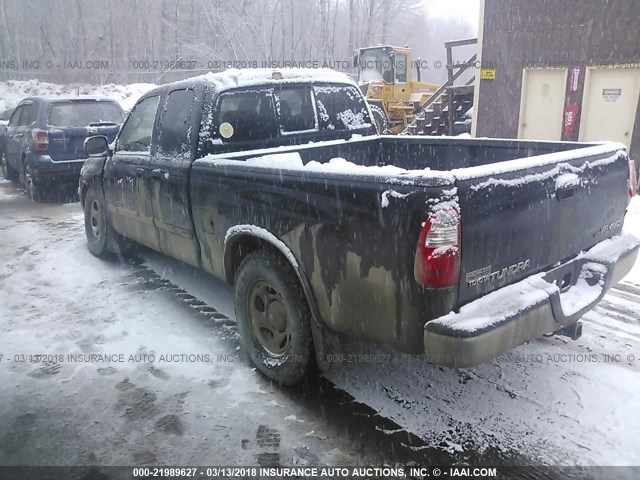 5TBBT44105S466485 - 2005 TOYOTA TUNDRA ACCESS CAB SR5 BLACK photo 3