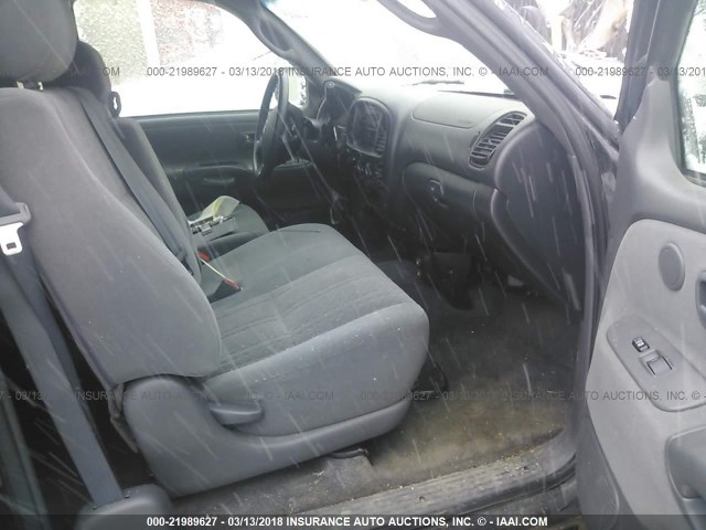 5TBBT44105S466485 - 2005 TOYOTA TUNDRA ACCESS CAB SR5 BLACK photo 5