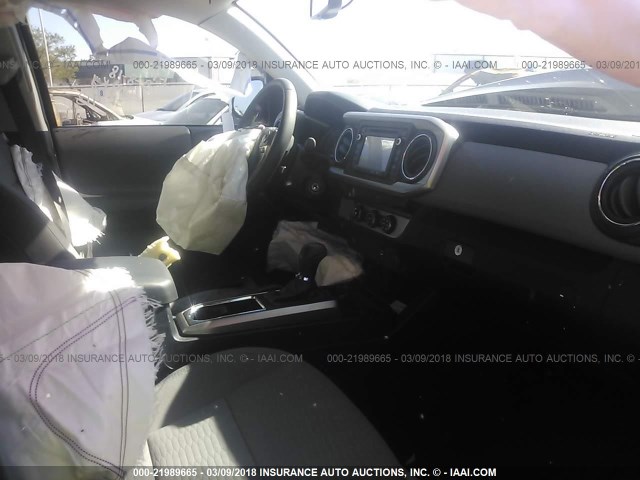 5TFAZ5CN6HX044070 - 2017 TOYOTA TACOMA DBL CAB/SR5/TRD SPORT/OR BLACK photo 5