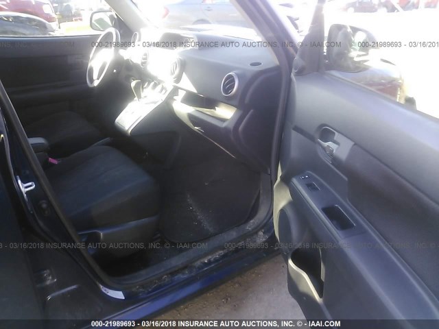 JTLKE50EX81050983 - 2008 TOYOTA SCION XB ლურჯი ფოტო 5