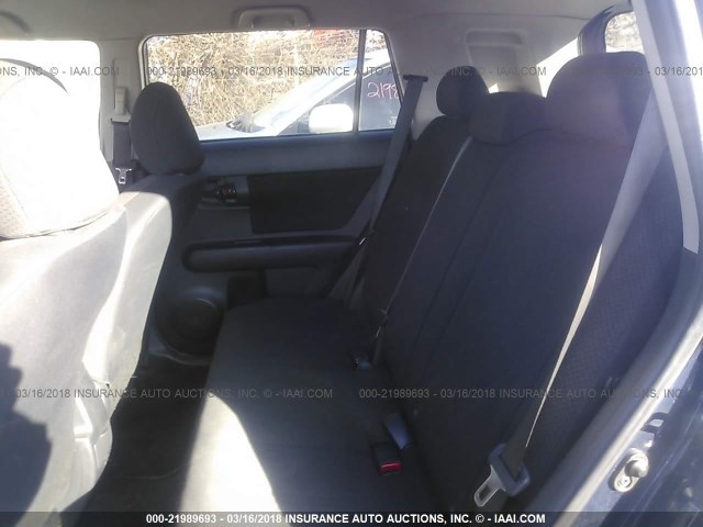JTLKE50EX81050983 - 2008 TOYOTA SCION XB ლურჯი ფოტო 8