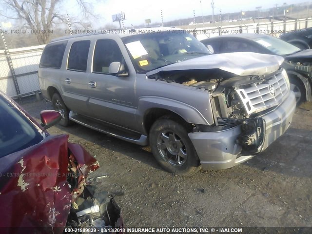 3GYFK66N74G167705 - 2004 CADILLAC ESCALADE ESV SILVER photo 1