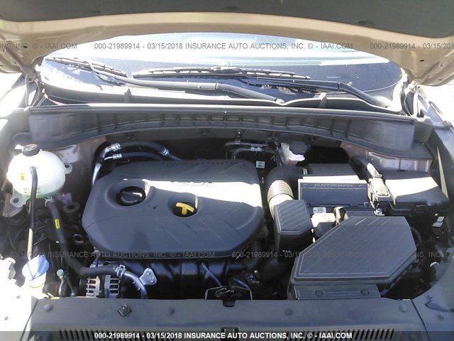 KM8J33A45HU409464 - 2017 HYUNDAI TUCSON LIMITED/SPORT AND ECO/SE BROWN photo 10
