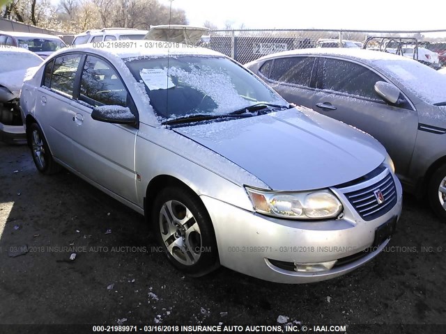 1G8AL55B27Z165468 - 2007 SATURN ION LEVEL 3 SILVER photo 1