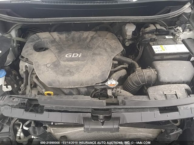 KNADM4A37D6284166 - 2013 KIA RIO LX Արծաթագույն լուսանկար 10